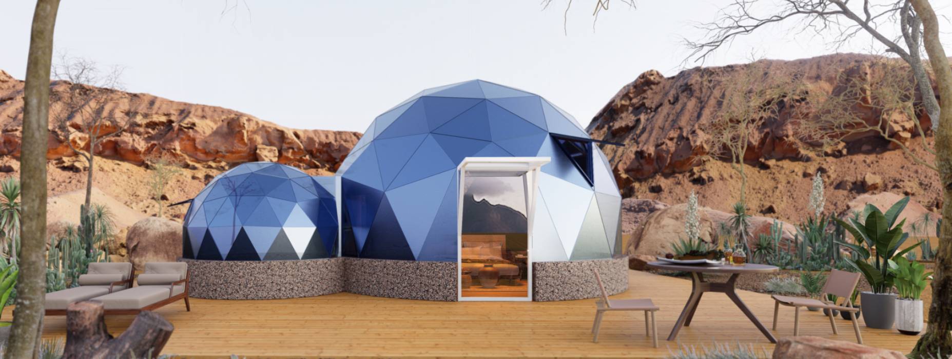 曲靖球形智能光伏玻璃星空房